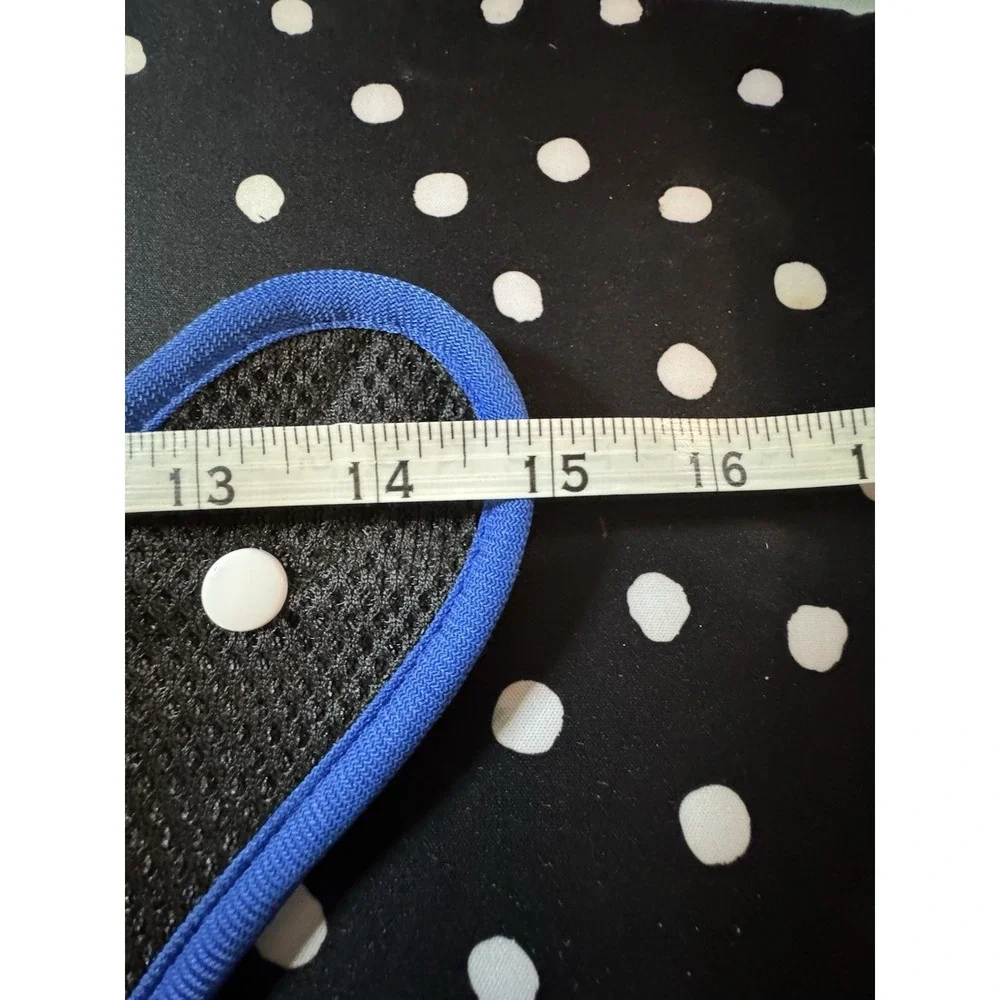 Navy Blue and White Striped Nautical SMALL Dog Outfit Leash Reflective Snaps XL